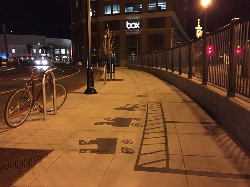 Damon Belanger, el artista urbano de las sombras 7