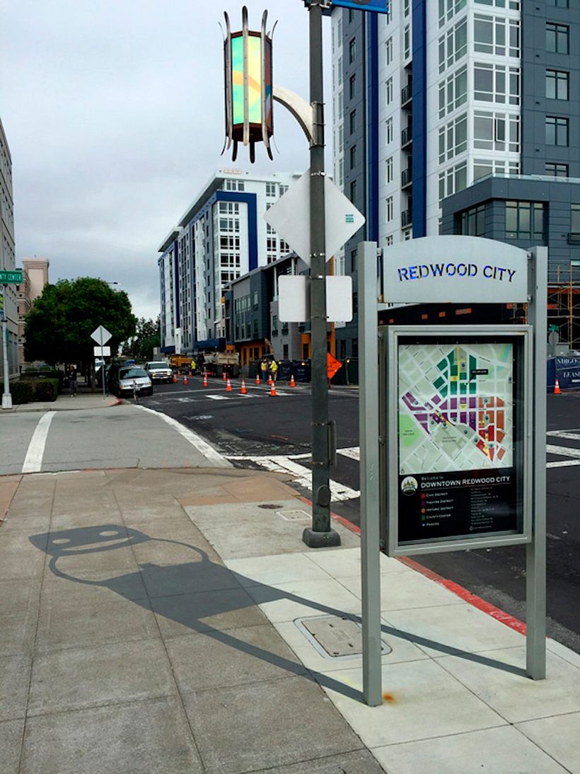 Damon Belanger, el artista urbano de las sombras 9