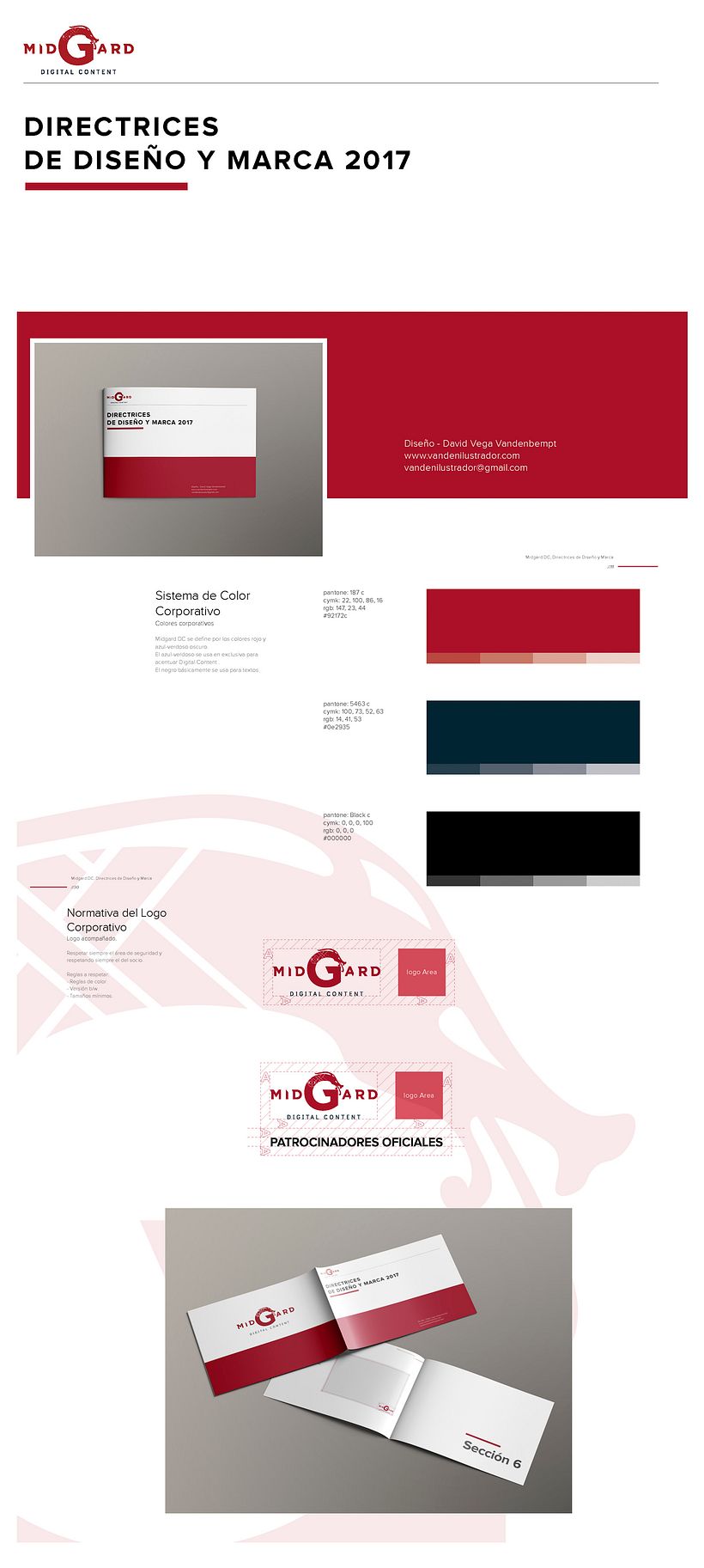 Diseño de Marca Midgard DC - Branding e Identidade