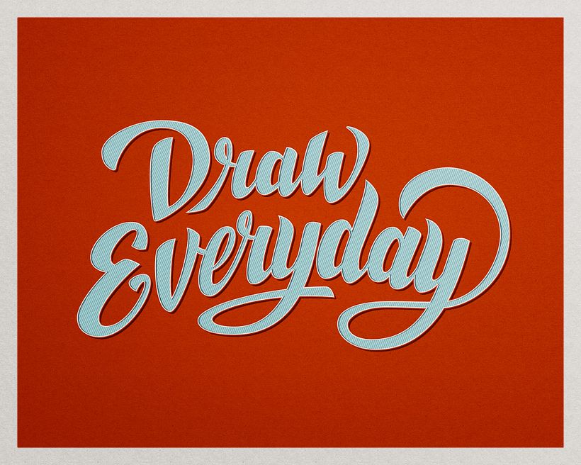 Lettering Draw Everytime 7