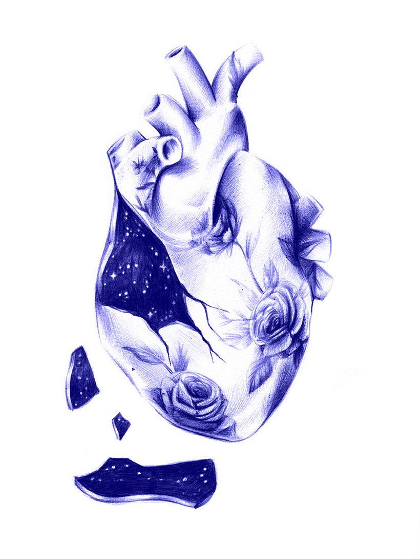 Las ilustraciones de Nuria Riaza se tiñen de azul 5