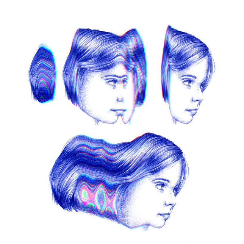 Las ilustraciones de Nuria Riaza se tiñen de azul 8