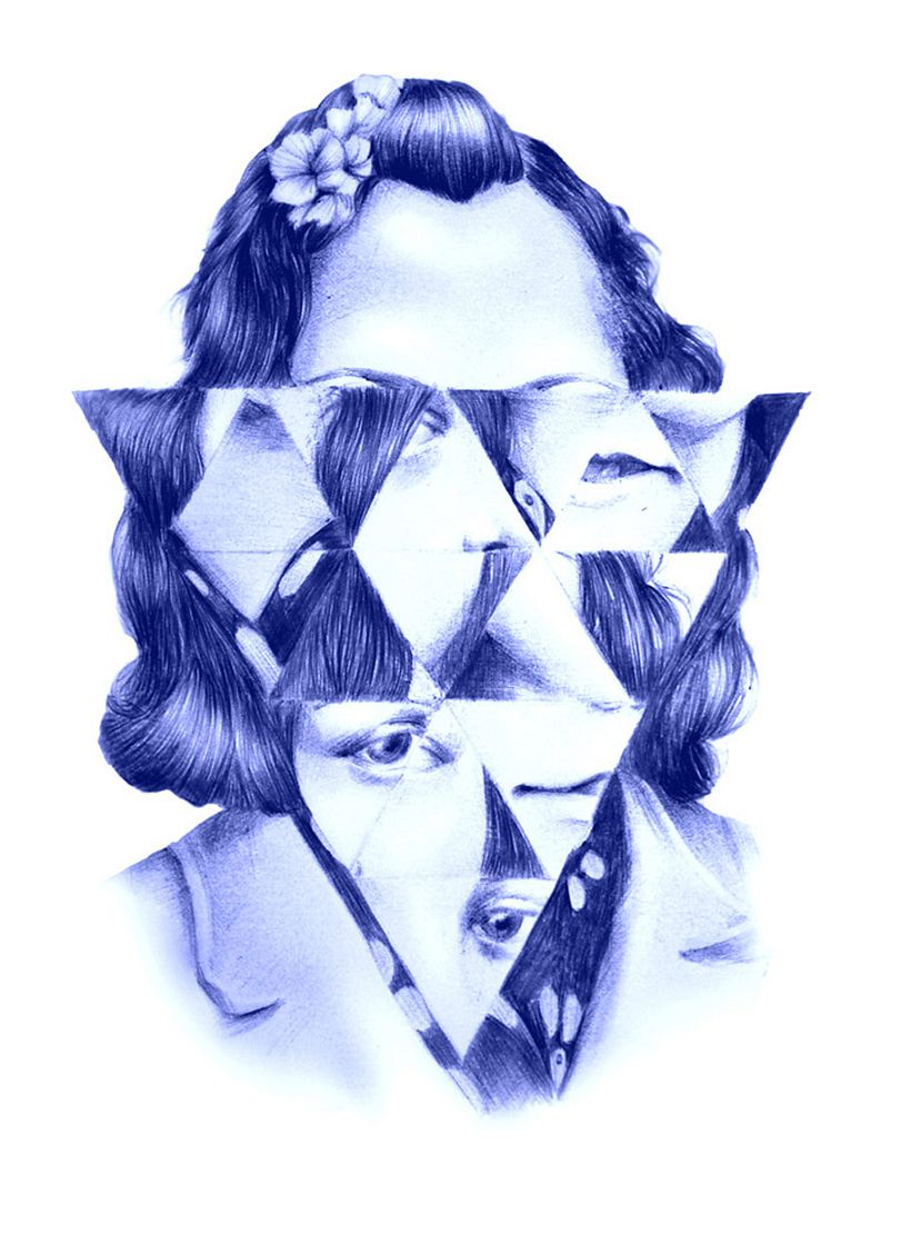 Las ilustraciones de Nuria Riaza se tiñen de azul 9