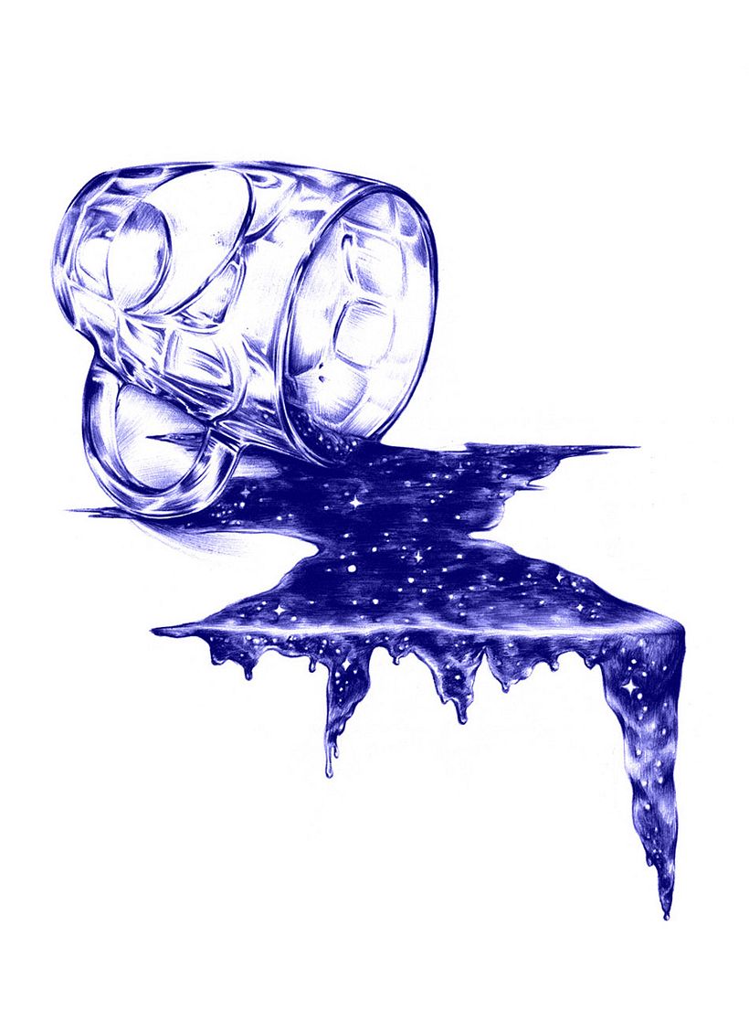 Las ilustraciones de Nuria Riaza se tiñen de azul 18