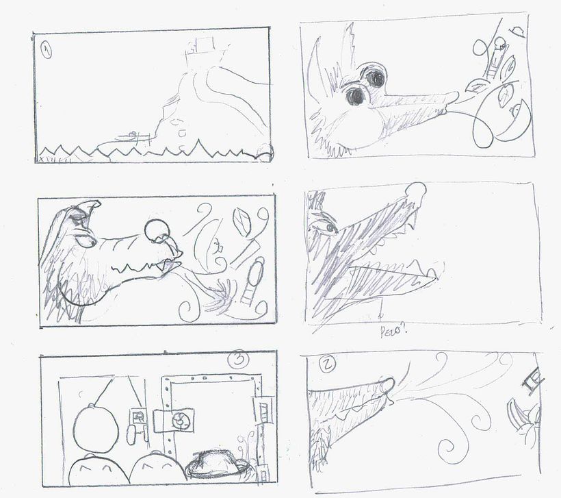 los tres cerditos y el lobo 5