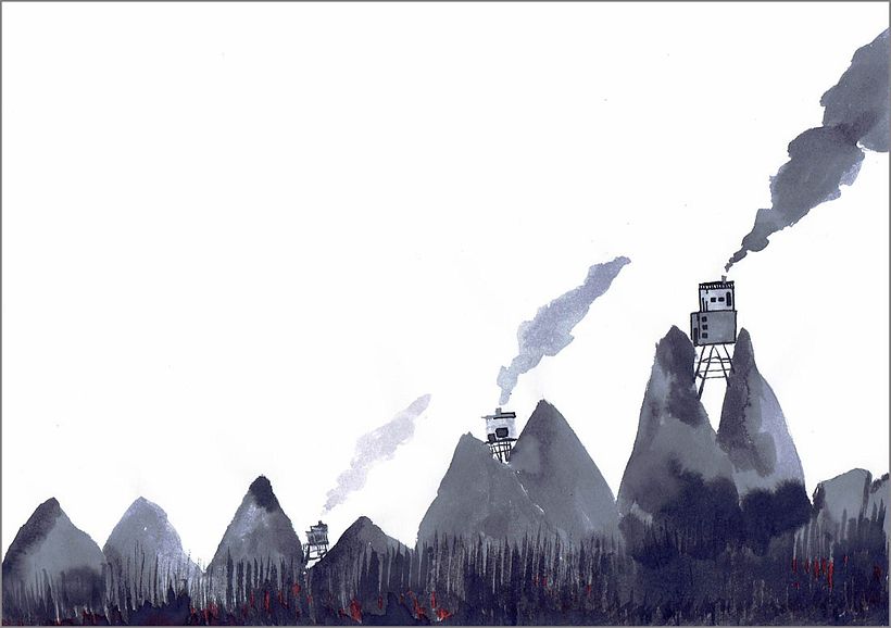 los tres cerditos y el lobo 6