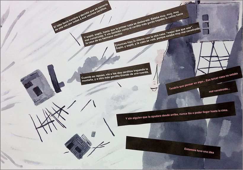 los tres cerditos y el lobo 9