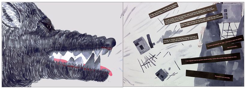 los tres cerditos y el lobo 15