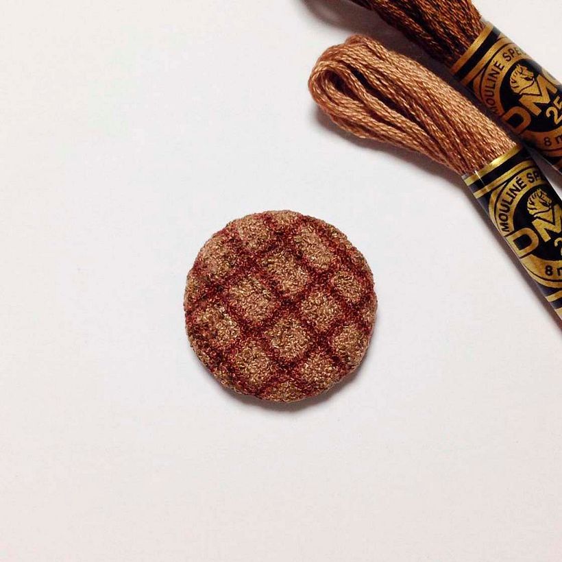Los microbordados gastronómicos de Ipnot 8