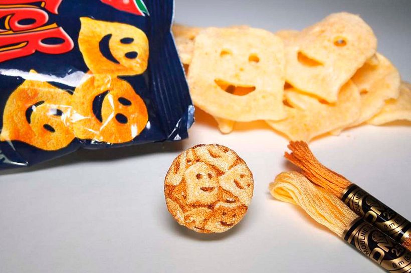 Los microbordados gastronómicos de Ipnot 12