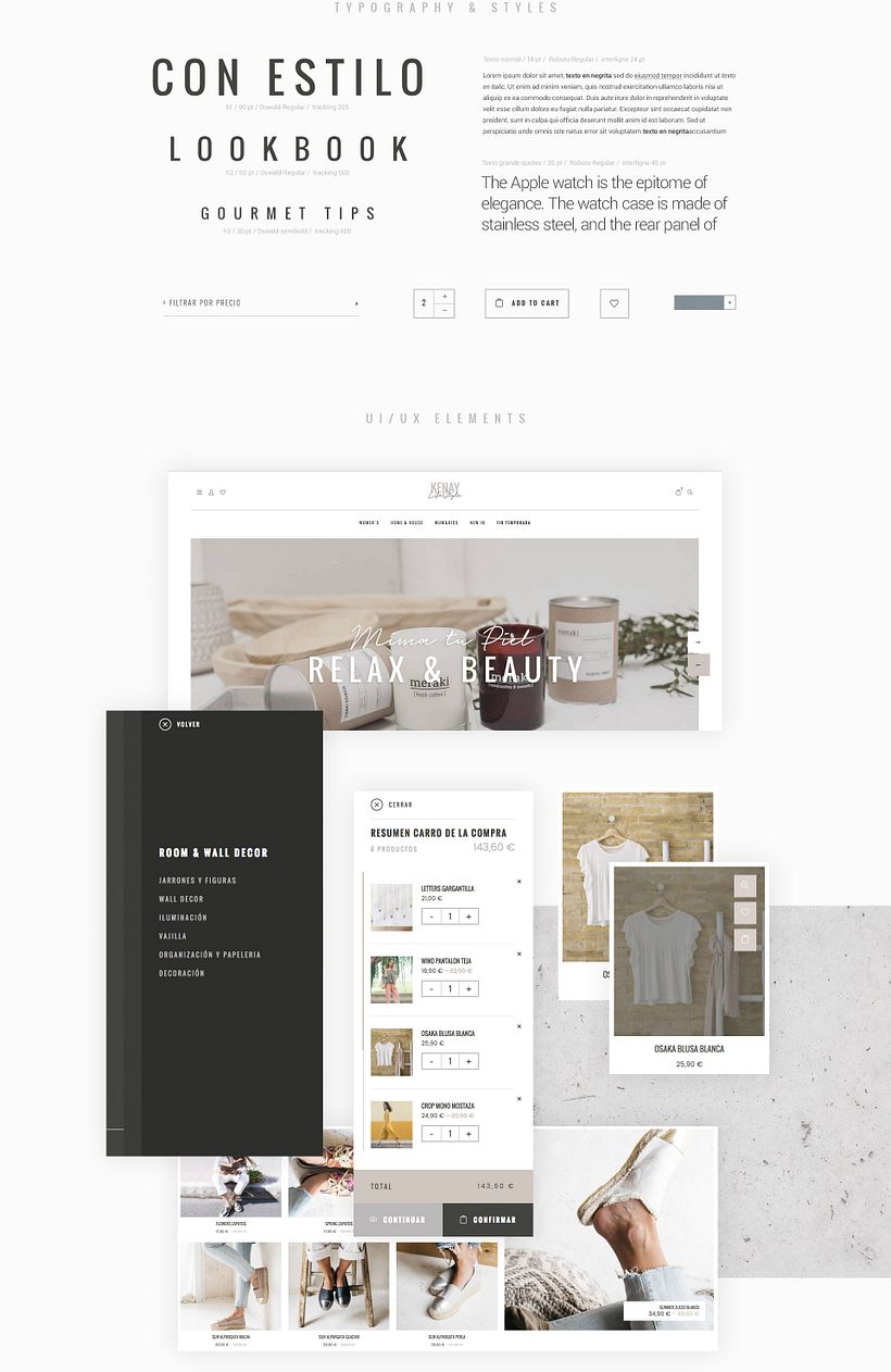 Kenay Lifestyle Re-branding & UX/UI Design 3