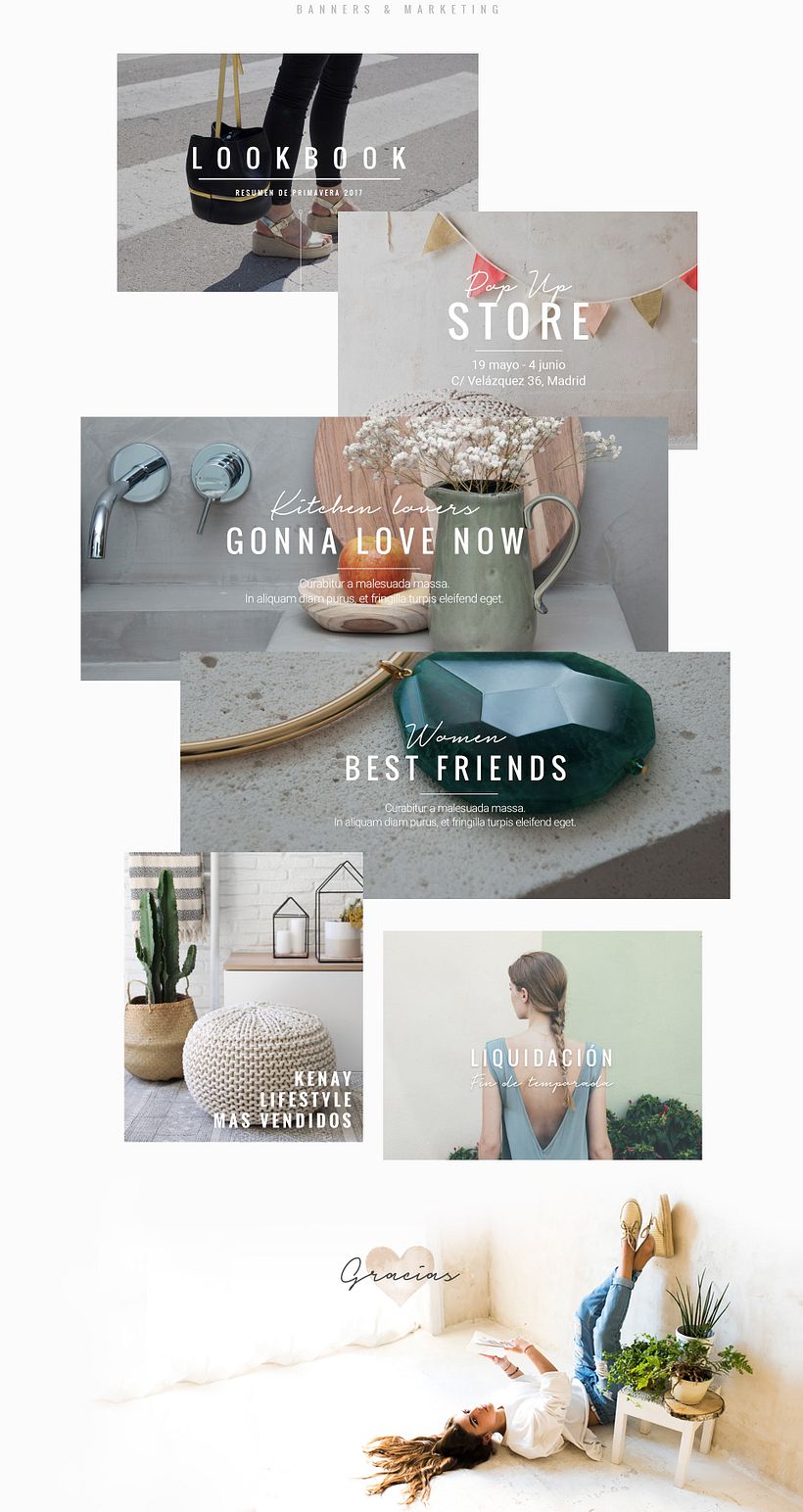 Kenay Lifestyle Re-branding & UX/UI Design 5