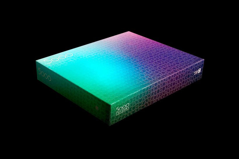Un puzle CMYK de 5000 piezas 3
