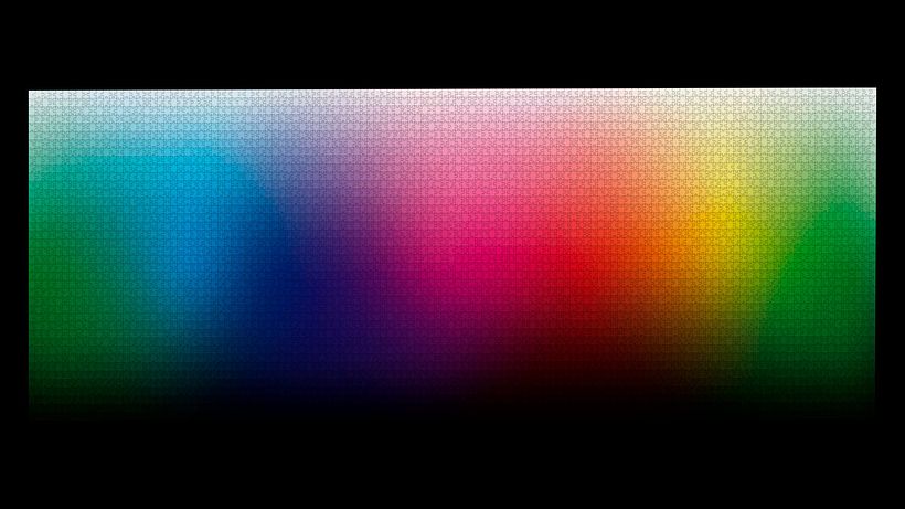 Un puzle CMYK de 5000 piezas 6