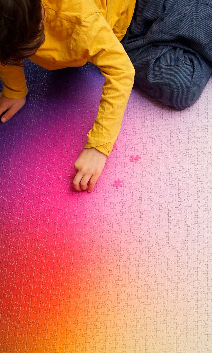 Un puzle CMYK de 5000 piezas 7