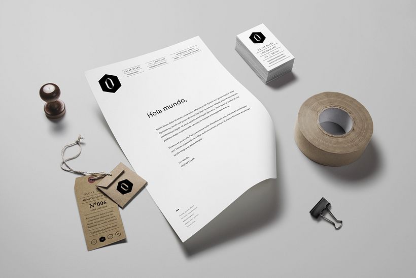 OSCAR OLLER ® 2015 · Desarrollo de imagen corporativa y aplicaciones básicas. 0