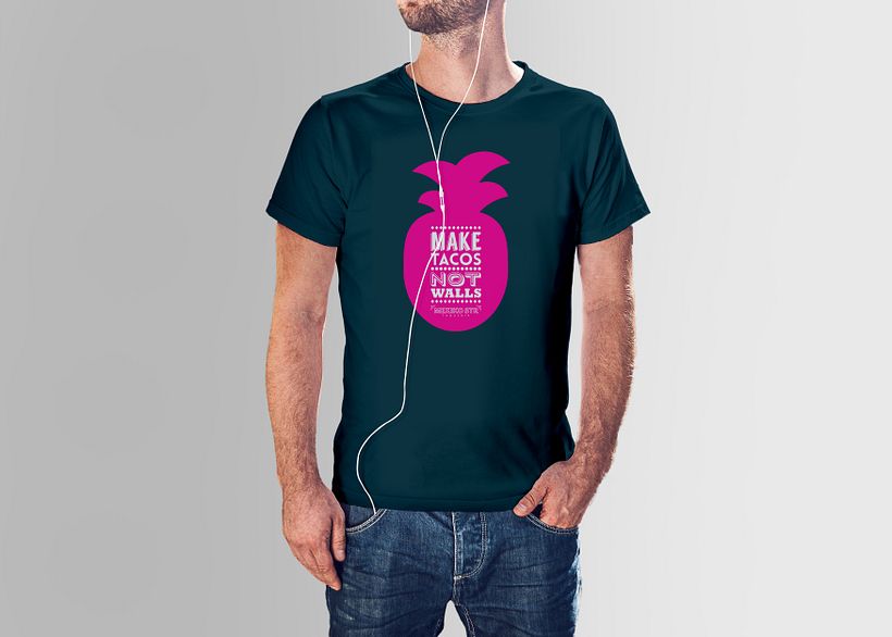 Imagen corporativa e interiorismo para la taquería Mexiko Strasse en Sankt Pauli (Hamburgo). 7