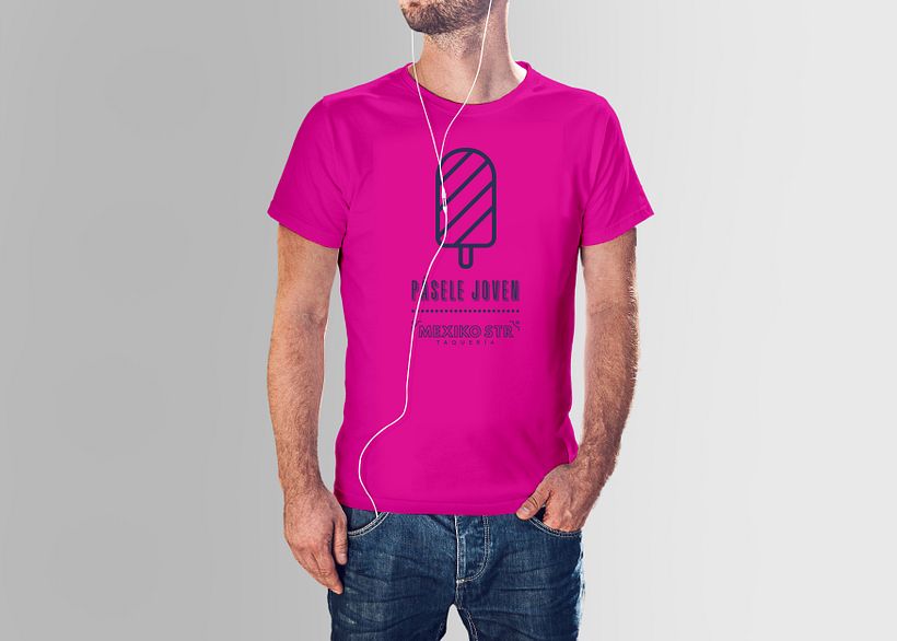 Imagen corporativa e interiorismo para la taquería Mexiko Strasse en Sankt Pauli (Hamburgo). 8