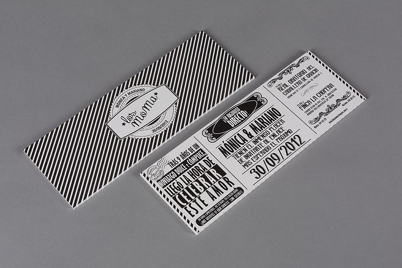 Invitaciones de boda superlativas 10