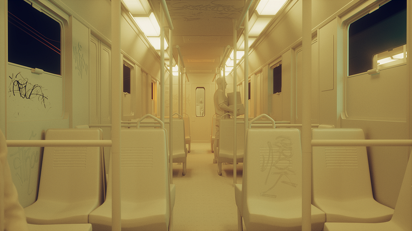 Subway Droplens Shortfilm / Robot 2