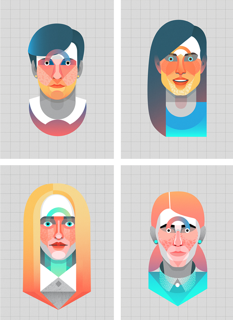 GIRLS - Traditional illustration