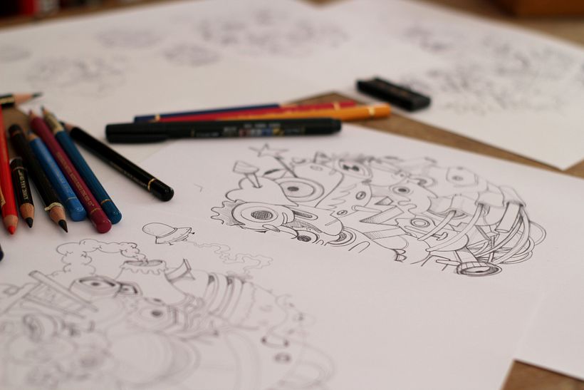 Ilustración para el "Confe" de Gran Hermano Revolution (18) 2