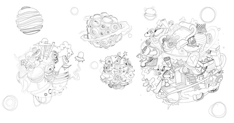 Ilustración para el "Confe" de Gran Hermano Revolution (18) 8