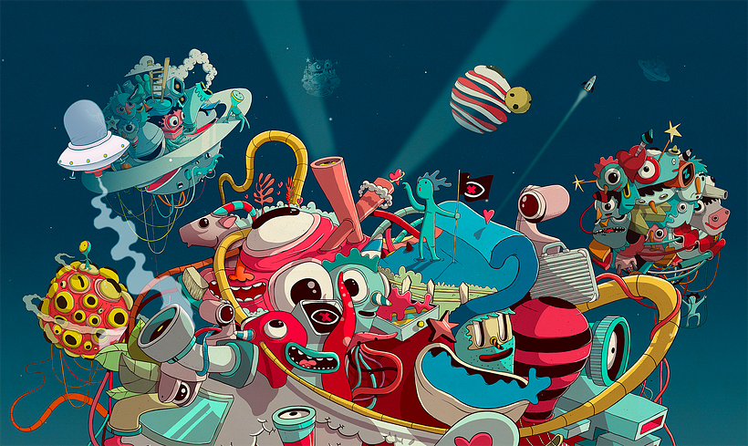 Ilustración para el "Confe" de Gran Hermano Revolution (18) 3