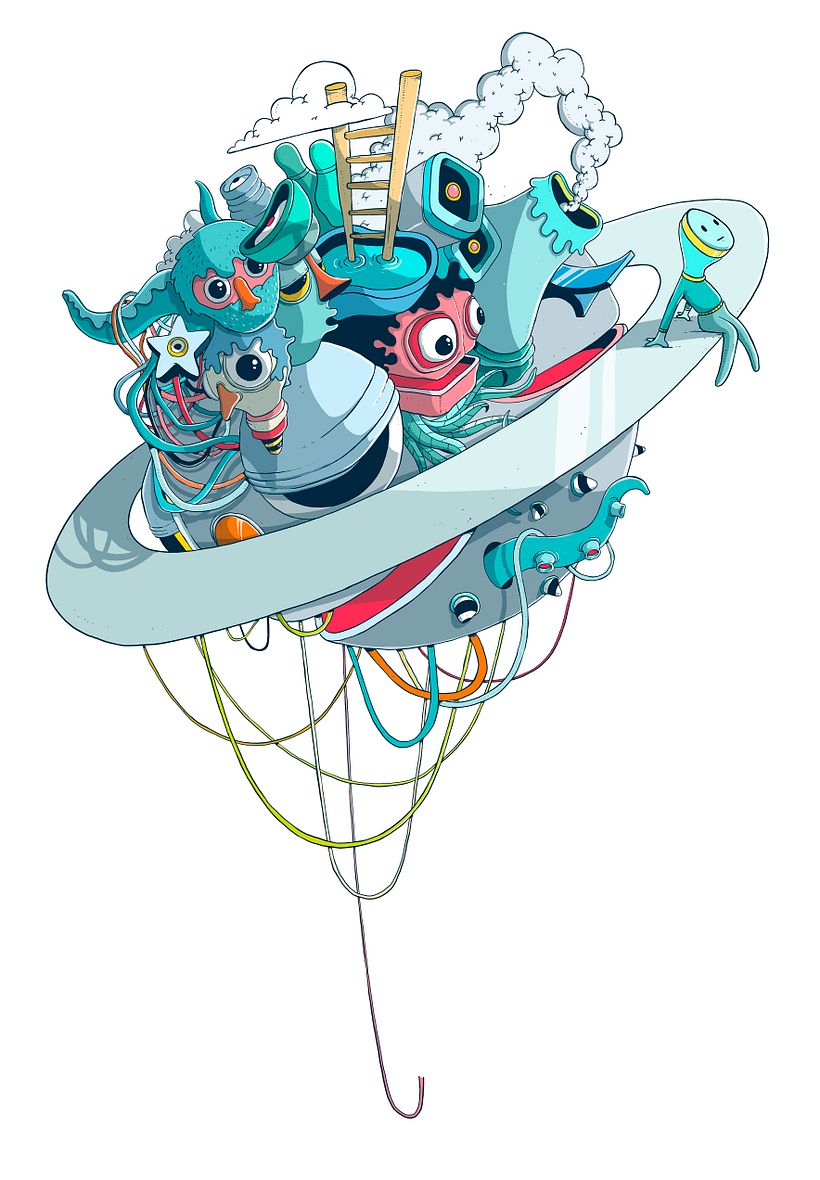 Ilustración para el "Confe" de Gran Hermano Revolution (18) 6