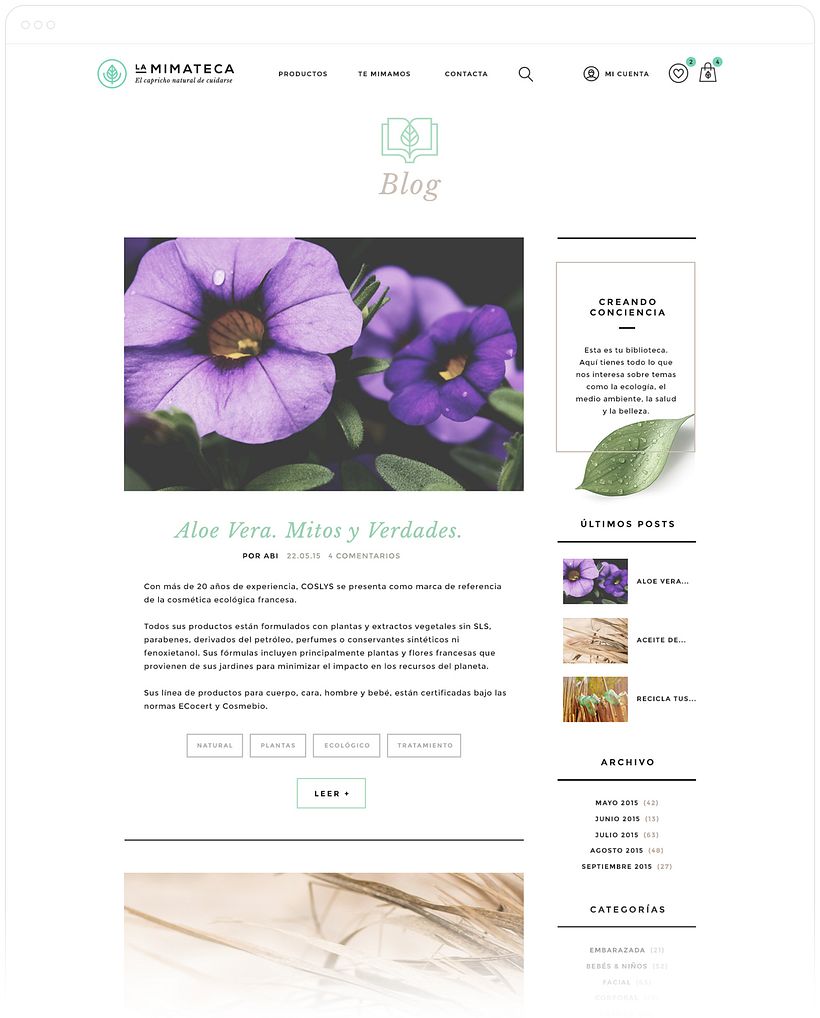 La Mimateca — Branding & E-commerce 10