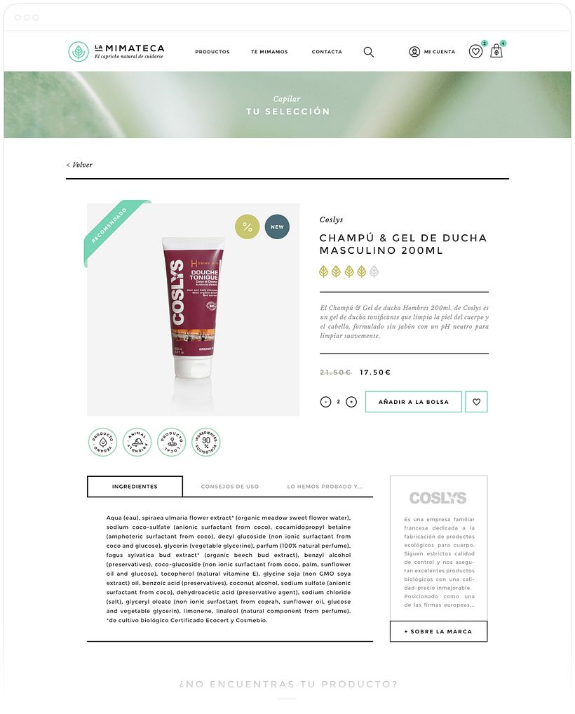 La Mimateca — Branding & E-commerce 12