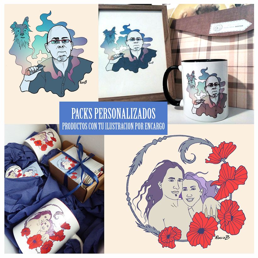 Ilustraciones y productos por encargo 4