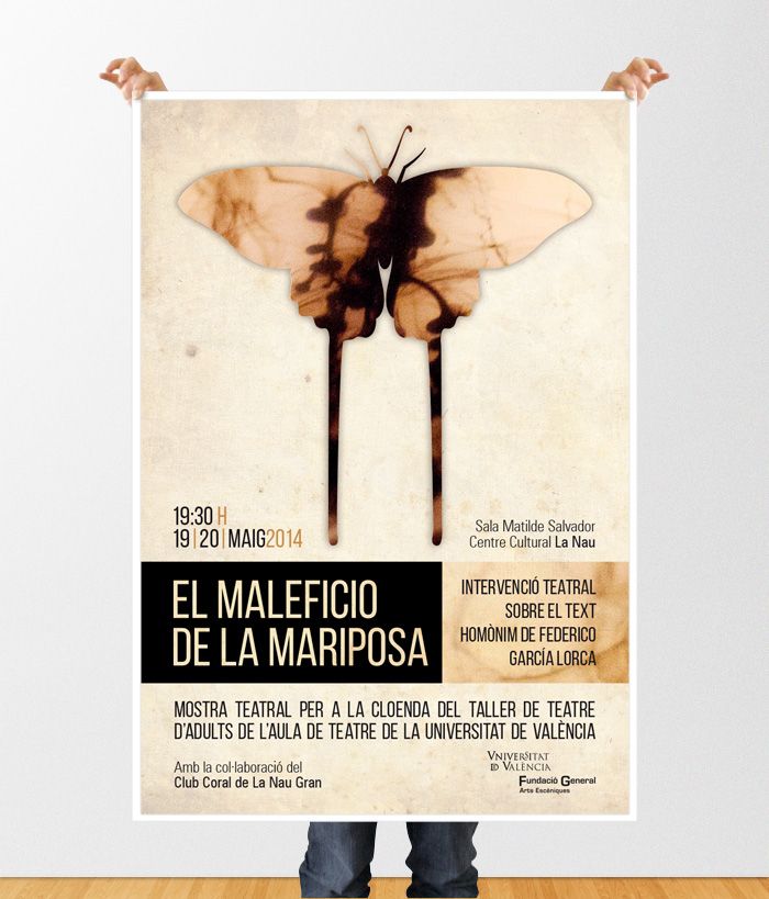 Diseño cartel espectáculo teatral -1