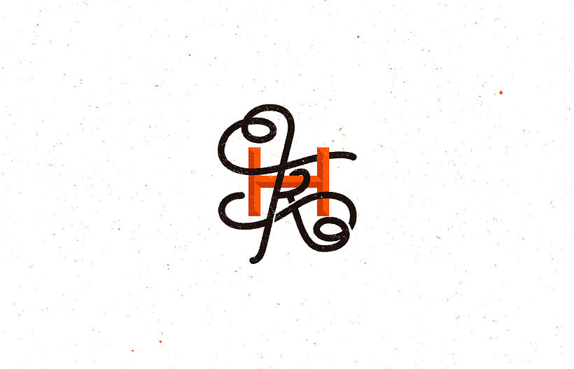Mi Proyecto del curso: Diseño de monogramas con estilo KAME HAUSU 12