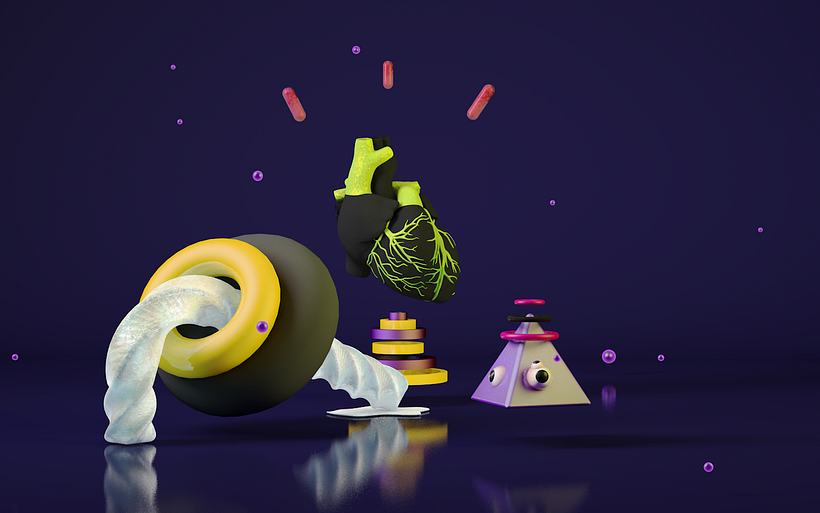 Mi primer render en Cinema 4D  0