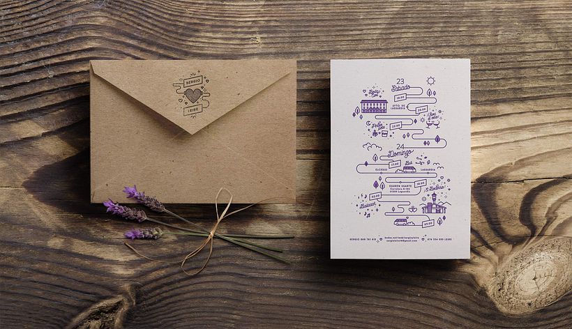 Sergio&Leire — Invitación de boda 3