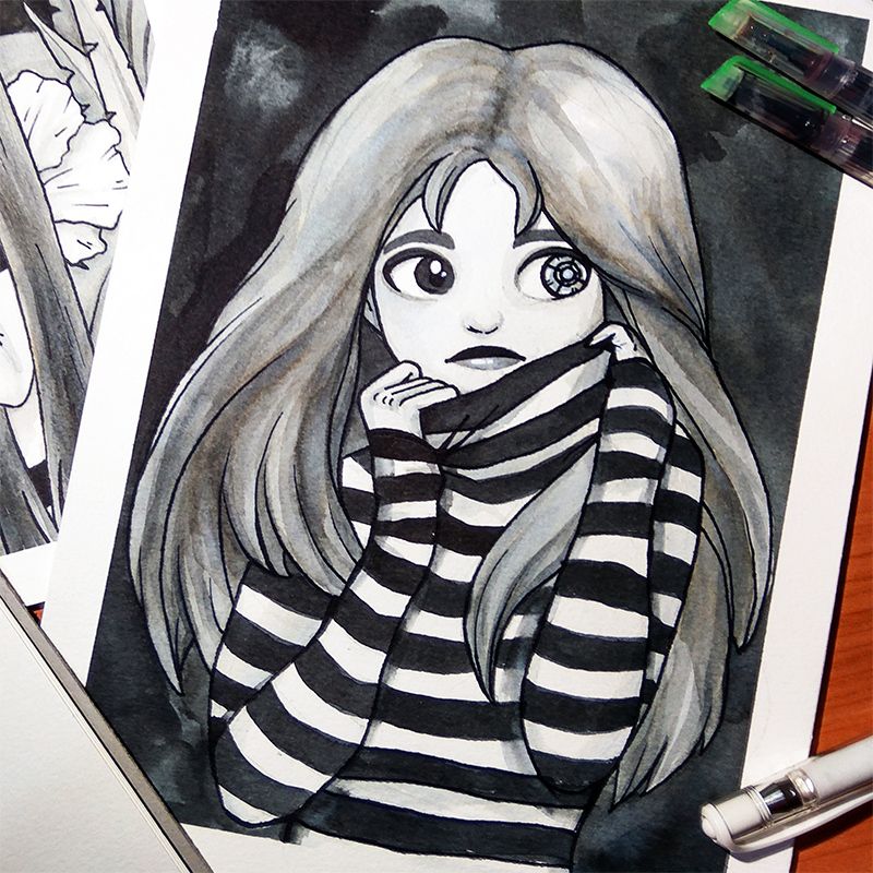 #inktober 2017 1