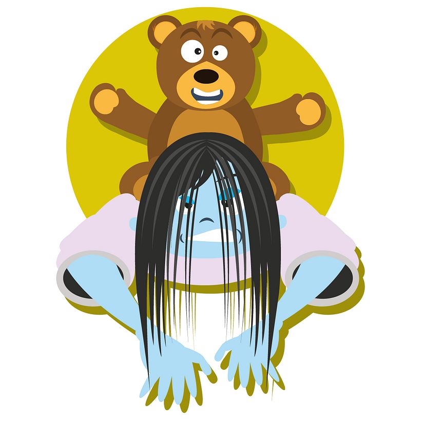 Ilustración para juego de rol "The Ring" -1