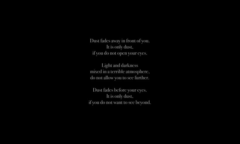 'Dust': un poema visual de Helio Vega sobre los conflictos 5