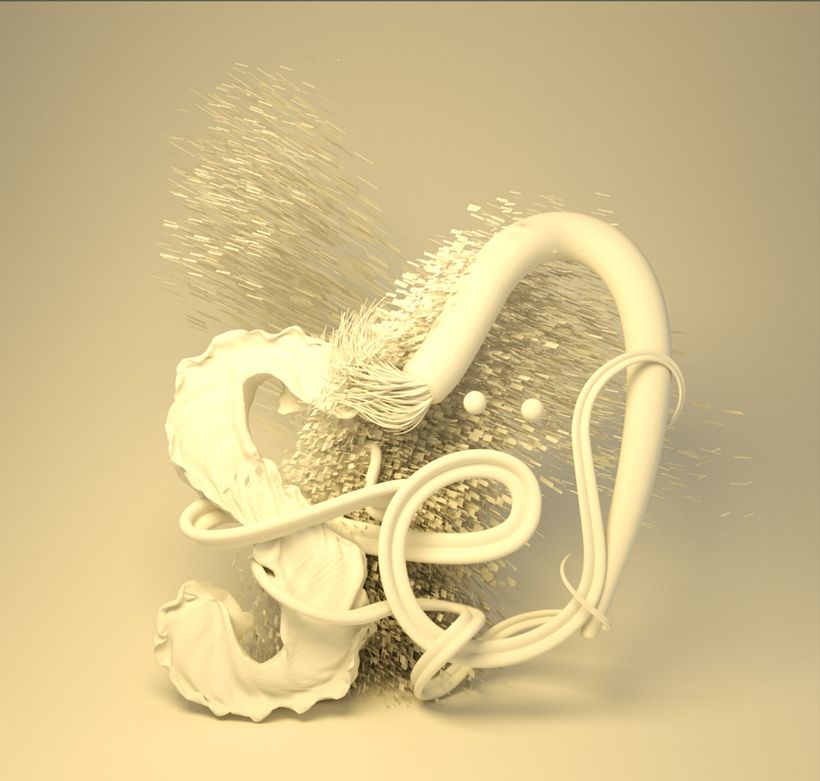 Lettering 3D: modelado y texturizado con Cinema 4D 1