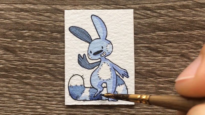 ¿Cuál es la ilustración más pequeña que has dibujado? 7