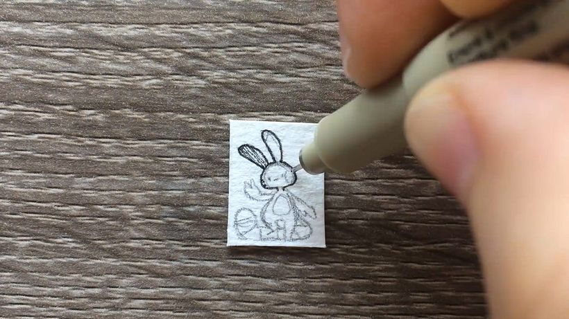 ¿Cuál es la ilustración más pequeña que has dibujado? 8