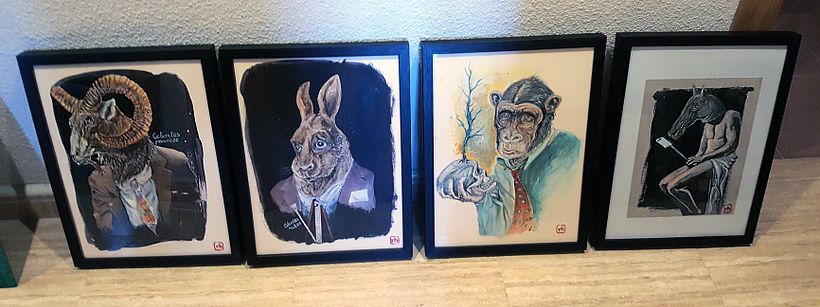  Collages, pinturas y dibujos, 20162017-en adelante  22