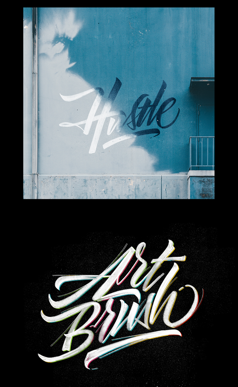 Lettering Brushes para Procreate 5