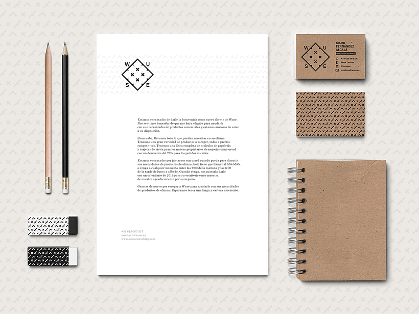 Branding - Wuse, coworking space 4