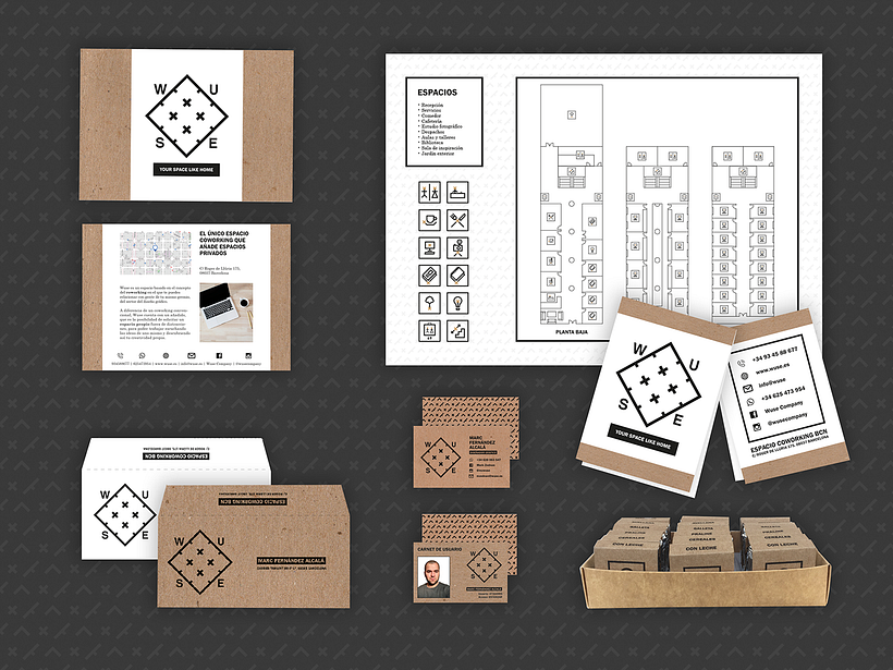 Branding - Wuse, coworking space 6