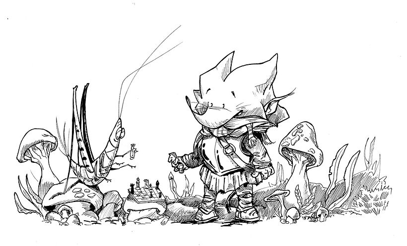 #inktober 2017 1