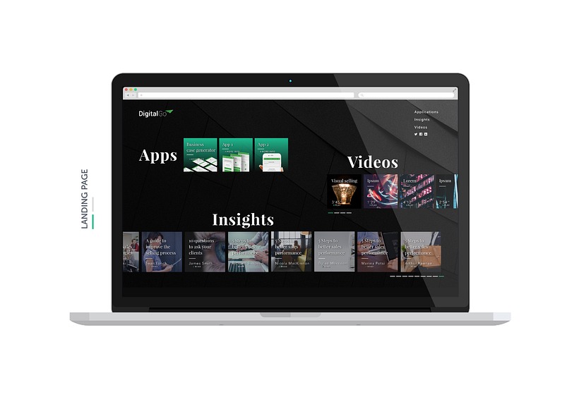 DigitalGo propuesta web 2