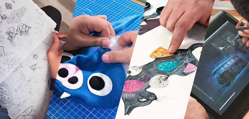 Becas Domestika 2017. Participa y gana un año de aprendizaje. 3