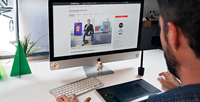 Becas Domestika 2017. Participa y gana un año de aprendizaje. 5